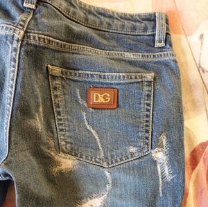 Dolce & Gabbana ripped jeans